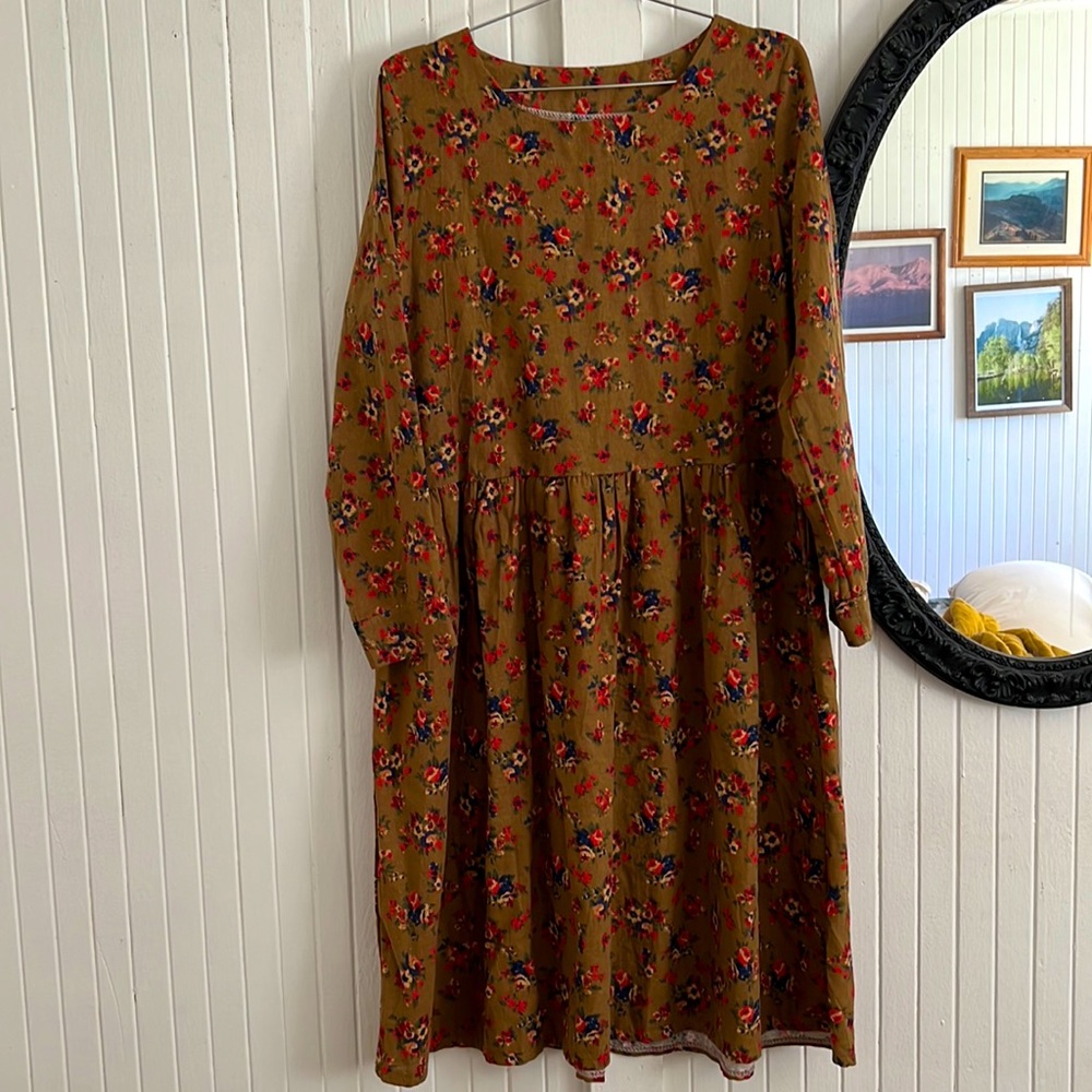 Midi Floral Dress